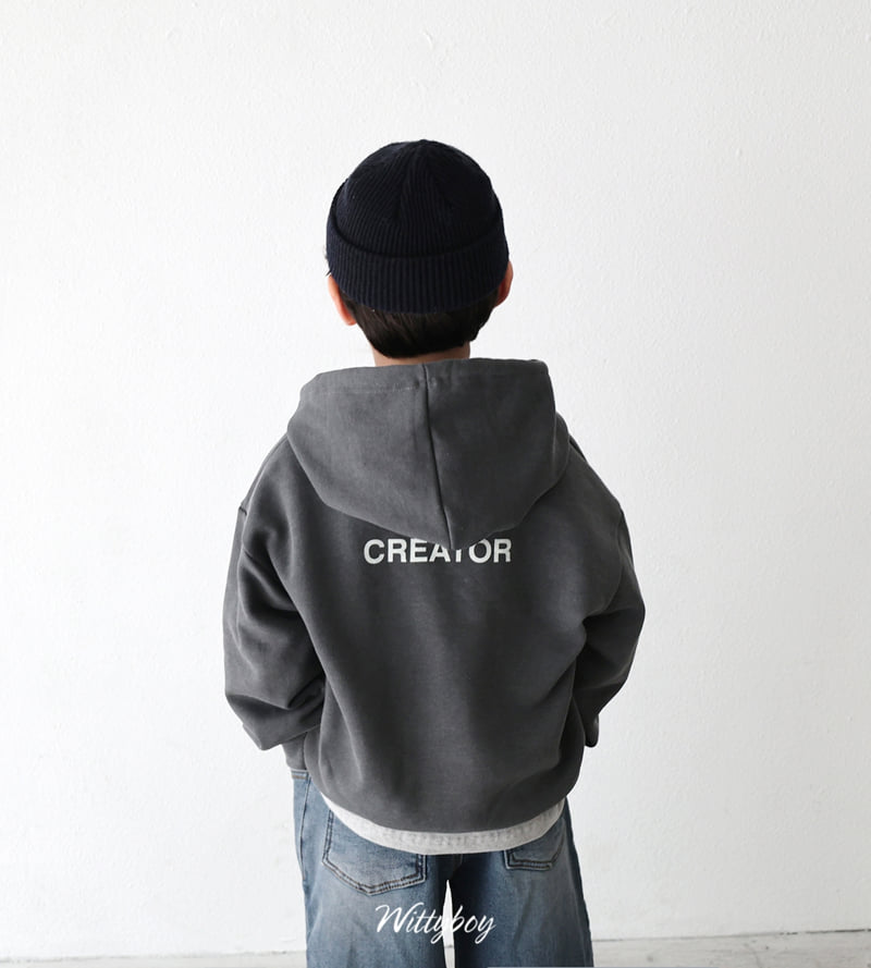 Witty Boy - Korean Children Fashion - #Kfashion4kids - Creator Hoodie - 6