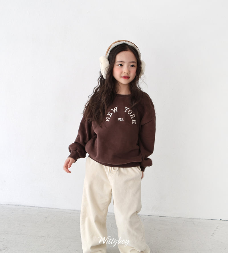 Witty Boy - Korean Children Fashion - #kidzfashiontrend - Creamy Corduroy Pants - 4