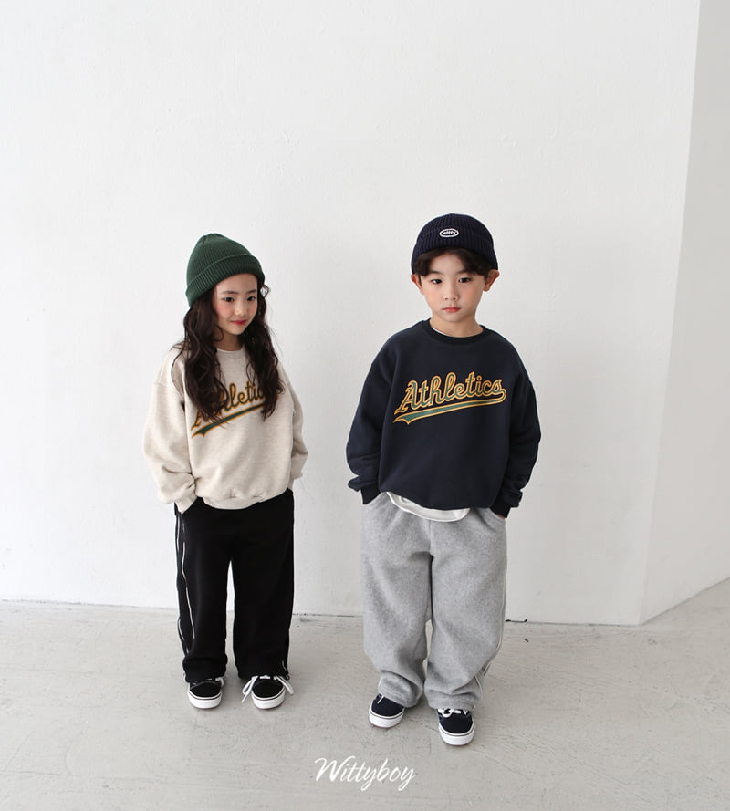 Witty Boy - Korean Children Fashion - #Kfashion4kids - Athletic Sweatshirt - 10