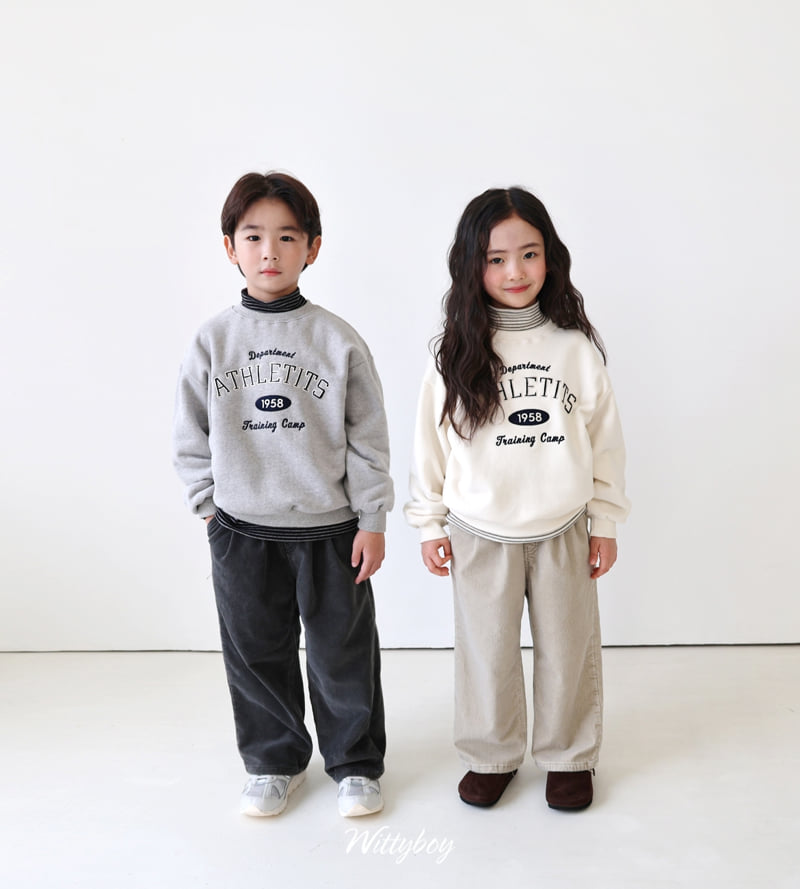Witty Boy - Korean Children Fashion - #Kfashion4kids - Training Sweatshirt - 9