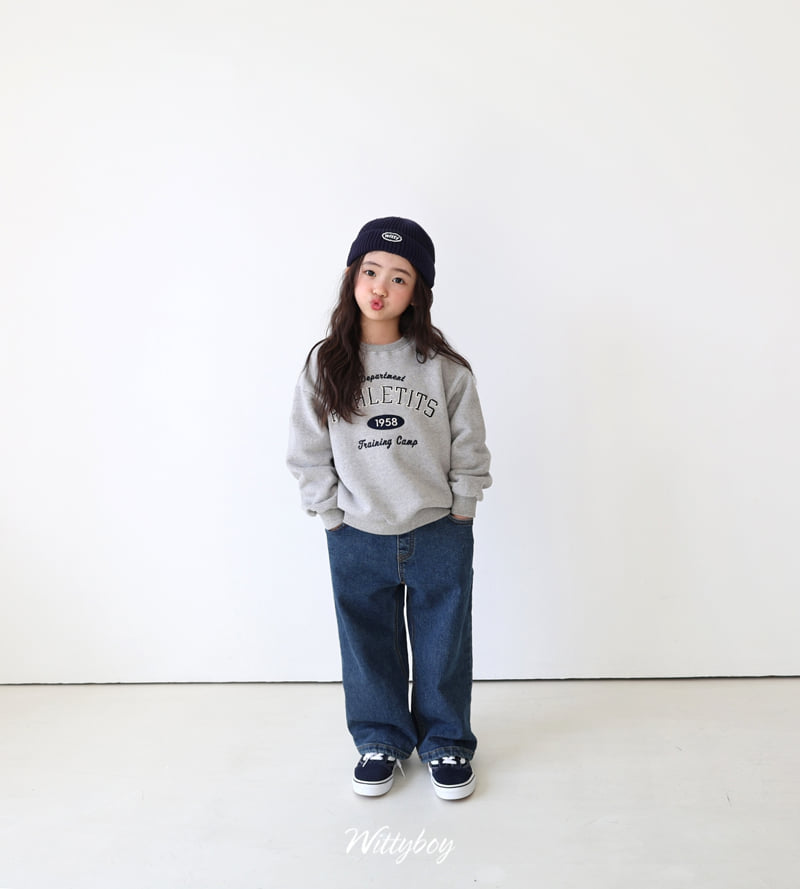 Witty Boy - Korean Children Fashion - #childofig - Wannabe Bonding Denim Pants - 5