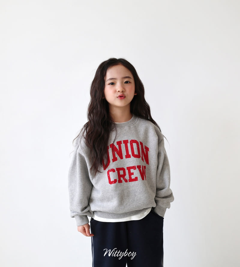 Witty Boy - Korean Children Fashion - #childofig - Union Sweatshirt - 10
