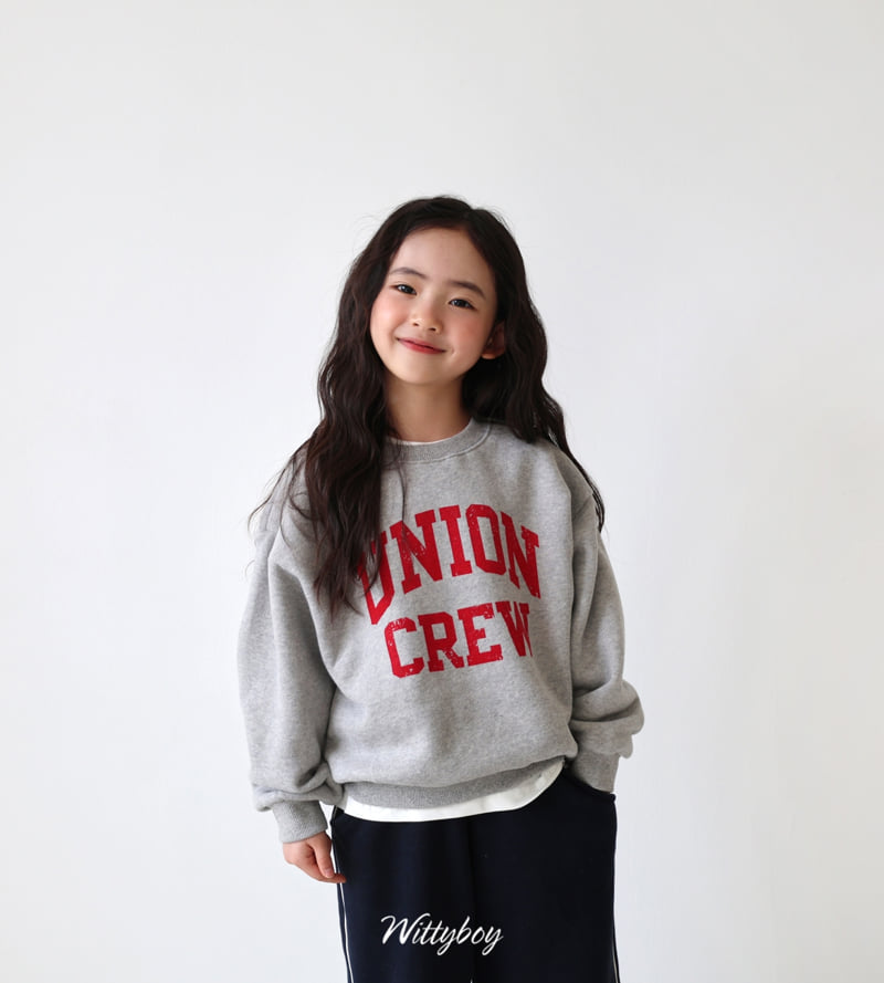 Witty Boy - Korean Children Fashion - #childofig - Union Sweatshirt - 11