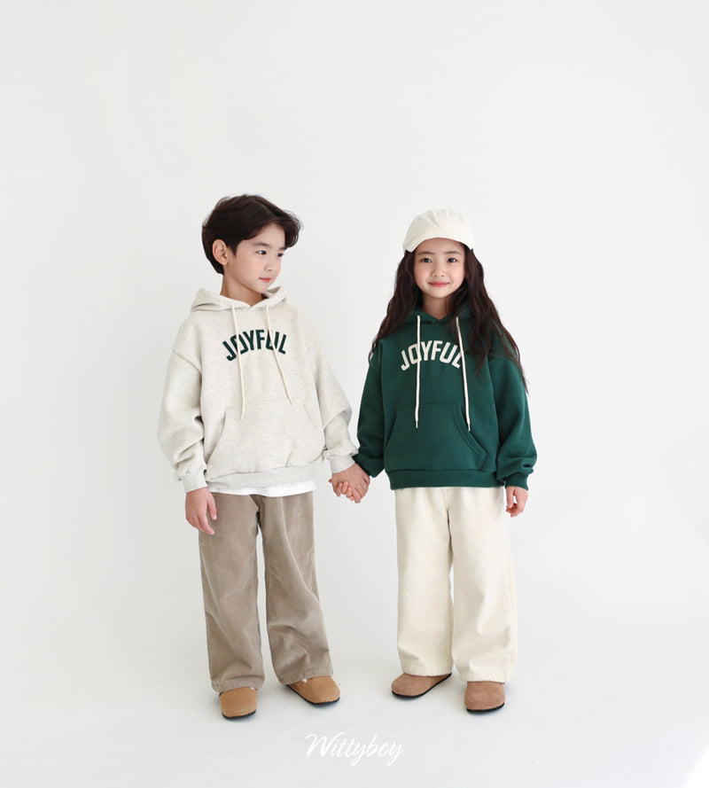 Witty Boy - Korean Children Fashion - #childofig - Joyful Hoodie - 3