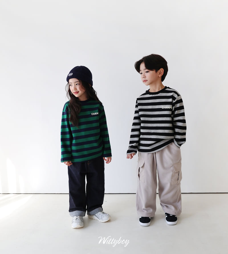 Witty Boy - Korean Children Fashion - #childofig - Champ ST Tee - 8
