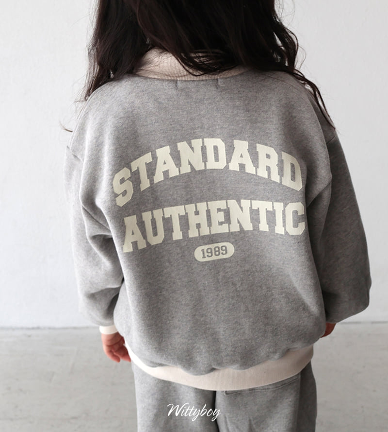 Witty Boy - Korean Children Fashion - #childofig - Stand Fleece Anorak - 7