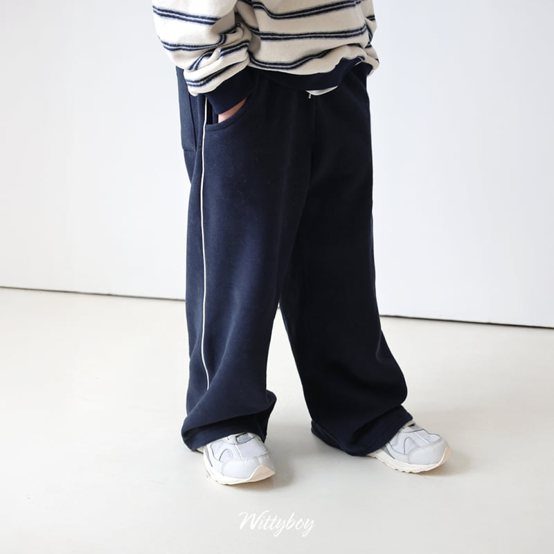 Witty Boy - Korean Children Fashion - #childrensboutique - Pony Line Pants - 10