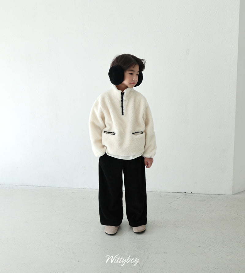 Witty Boy - Korean Children Fashion - #childrensboutique - Soft Corduroy Pants - 8