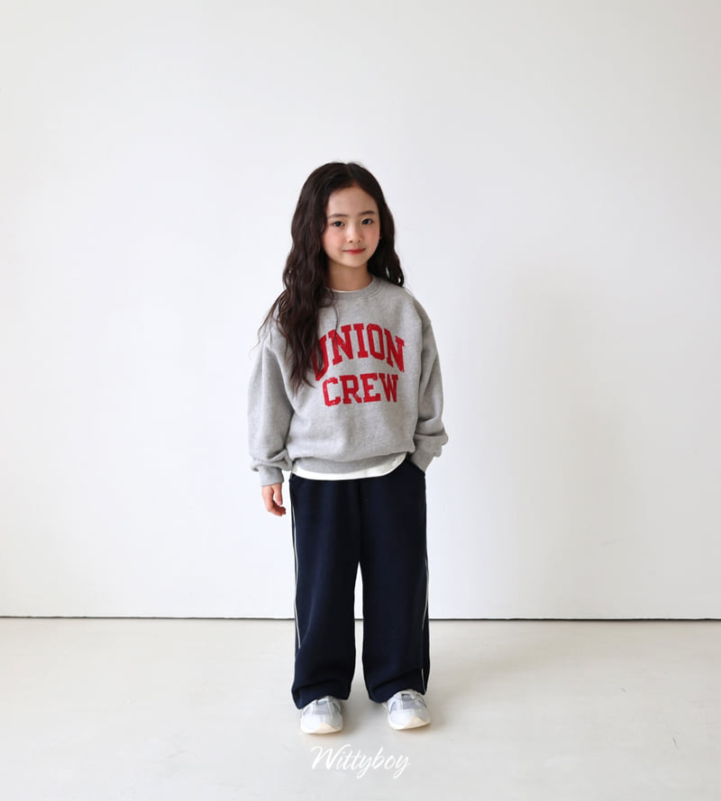 Witty Boy - Korean Children Fashion - #childrensboutique - Union Sweatshirt - 12