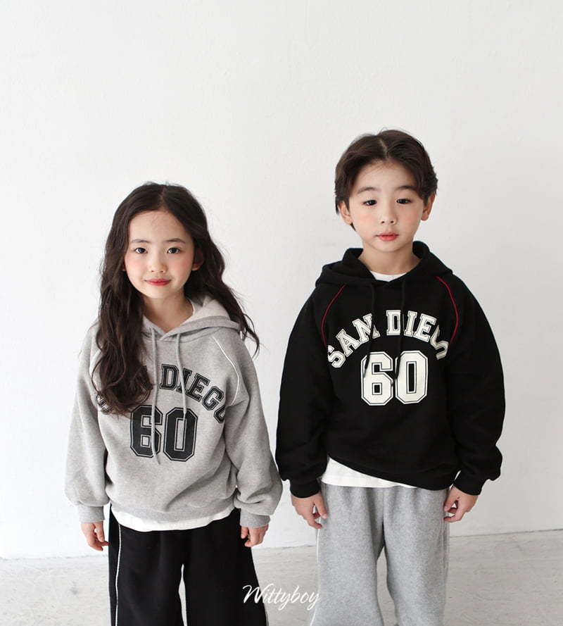 Witty Boy - Korean Children Fashion - #childrensboutique - Sandy Hoodie Tee - 9