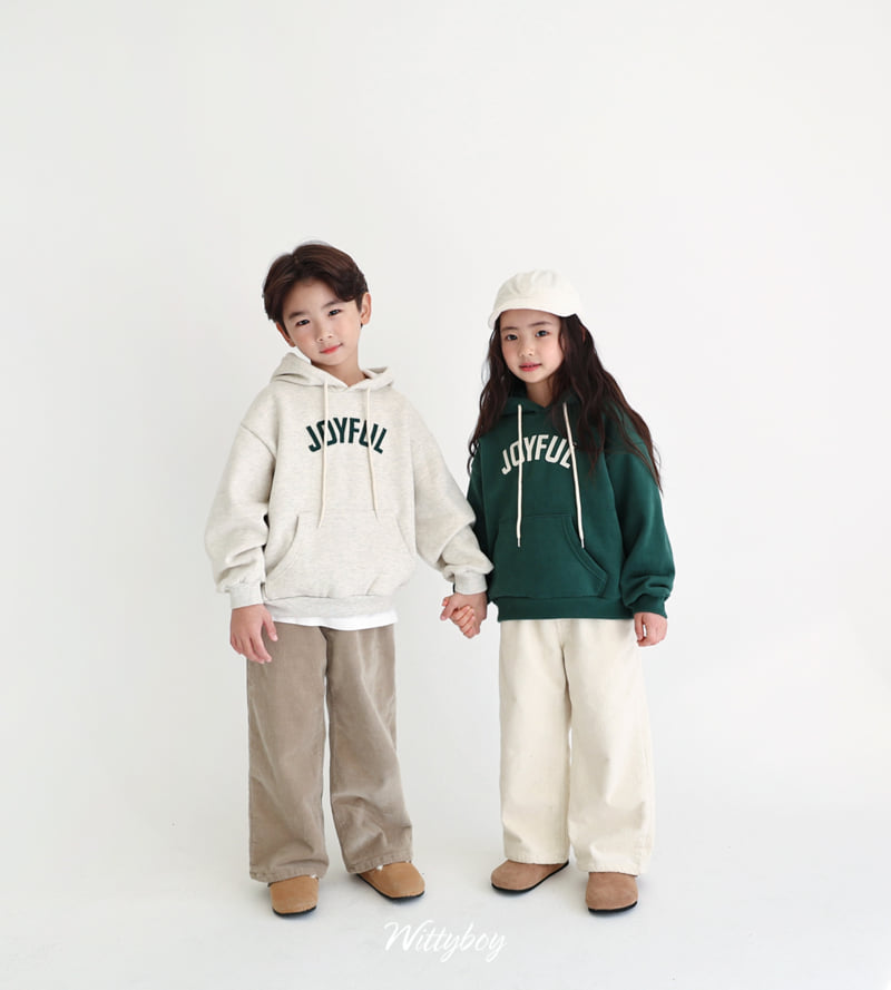 Witty Boy - Korean Children Fashion - #childofig - Joyful Hoodie - 4