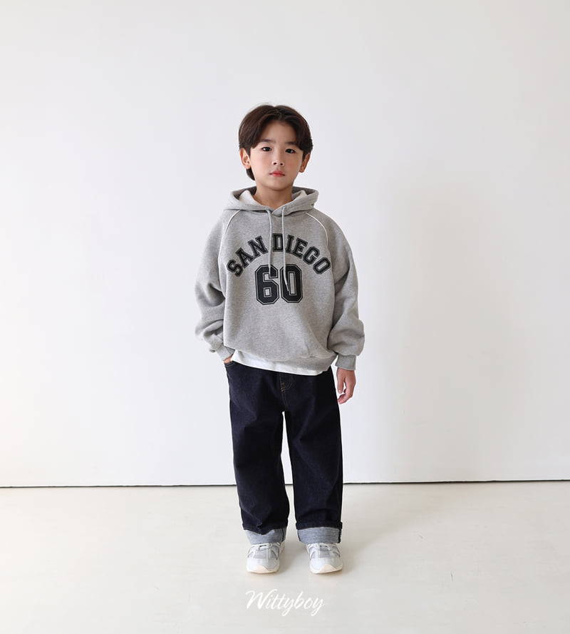 Witty Boy - Korean Children Fashion - #childrensboutique - Winter Hip Selvage Pants - 3