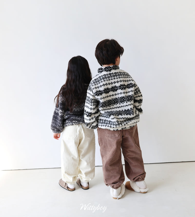 Witty Boy - Korean Children Fashion - #childrensboutique - Nobel Corduroy Pants - 10