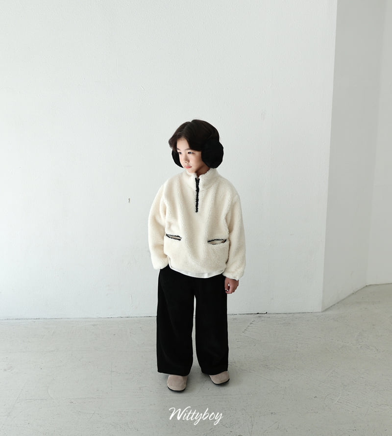 Witty Boy - Korean Children Fashion - #designkidswear - Soft Corduroy Pants - 9