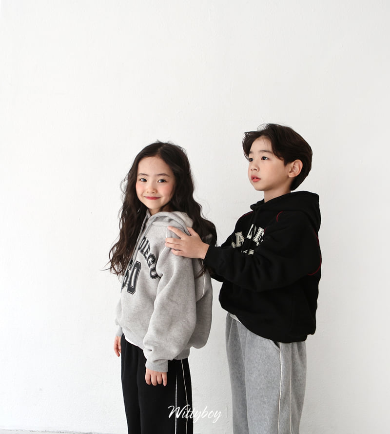 Witty Boy - Korean Children Fashion - #designkidswear - Sandy Hoodie Tee - 10