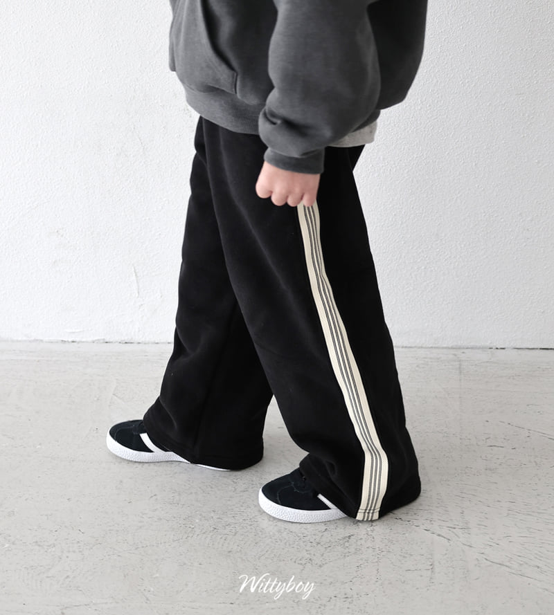 Witty Boy - Korean Children Fashion - #designkidswear - Winter High Teen Pants - 8