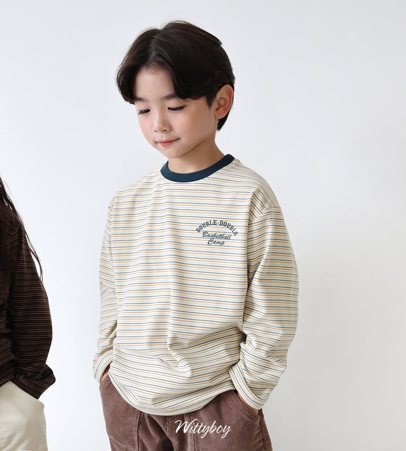 Witty Boy - Korean Children Fashion - #designkidswear - Edison Peach ST Tee - 7