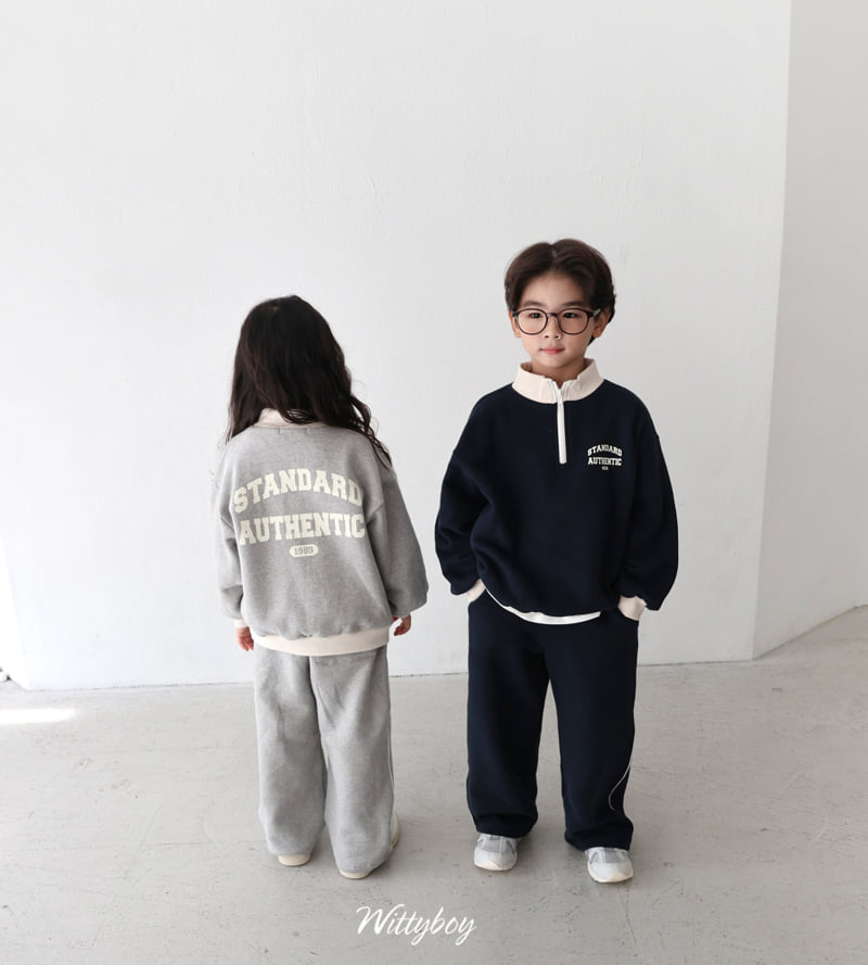 Witty Boy - Korean Children Fashion - #designkidswear - Stand Fleece Anorak - 9