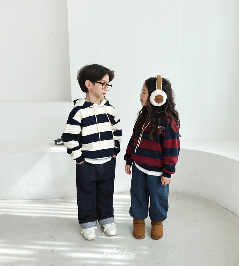 Witty Boy - Korean Children Fashion - #designkidswear - Wannabe Bonding Denim Jogger Pants - 6