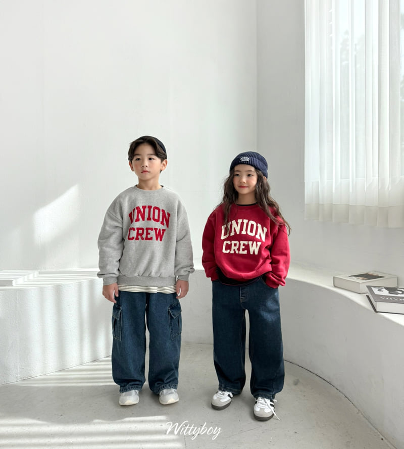 Witty Boy - Korean Children Fashion - #discoveringself - Natural Cargo Bonding Denim Pants - 12