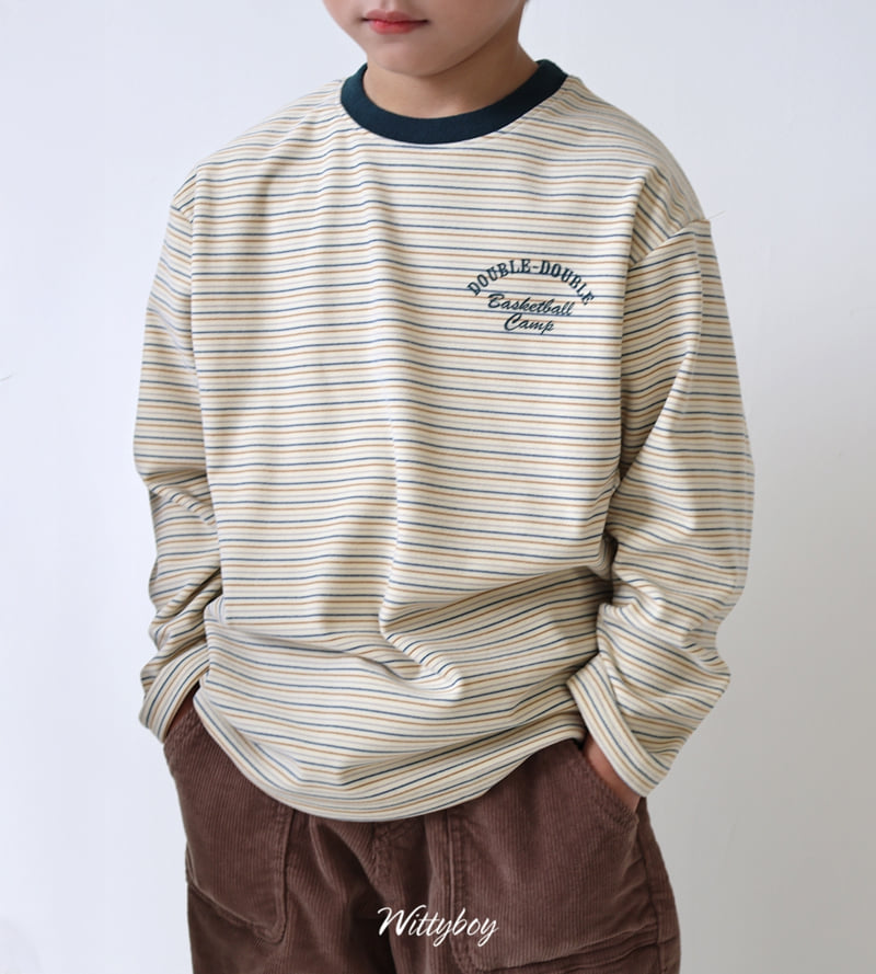 Witty Boy - Korean Children Fashion - #discoveringself - Edison Peach ST Tee - 8