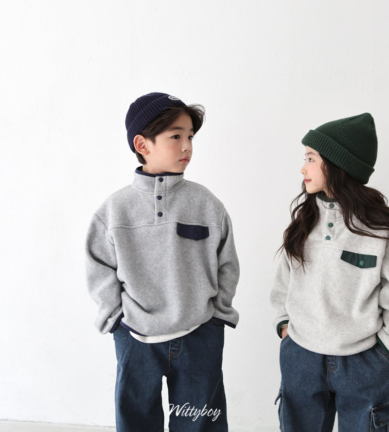 Witty Boy - Korean Children Fashion - #discoveringself - Camp Fleece Anorak - 7