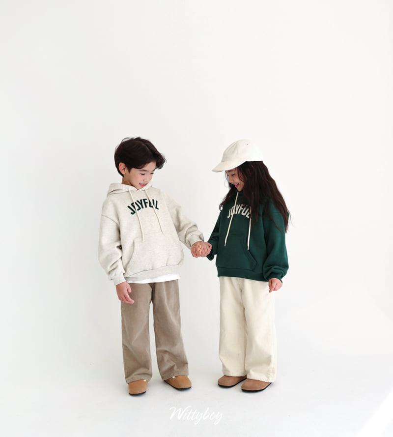 Witty Boy - Korean Children Fashion - #discoveringself - Joyful Hoodie - 6