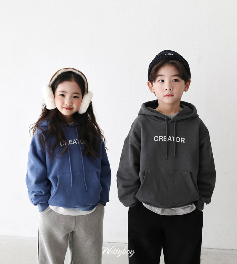 Witty Boy - Korean Children Fashion - #discoveringself - Creator Hoodie