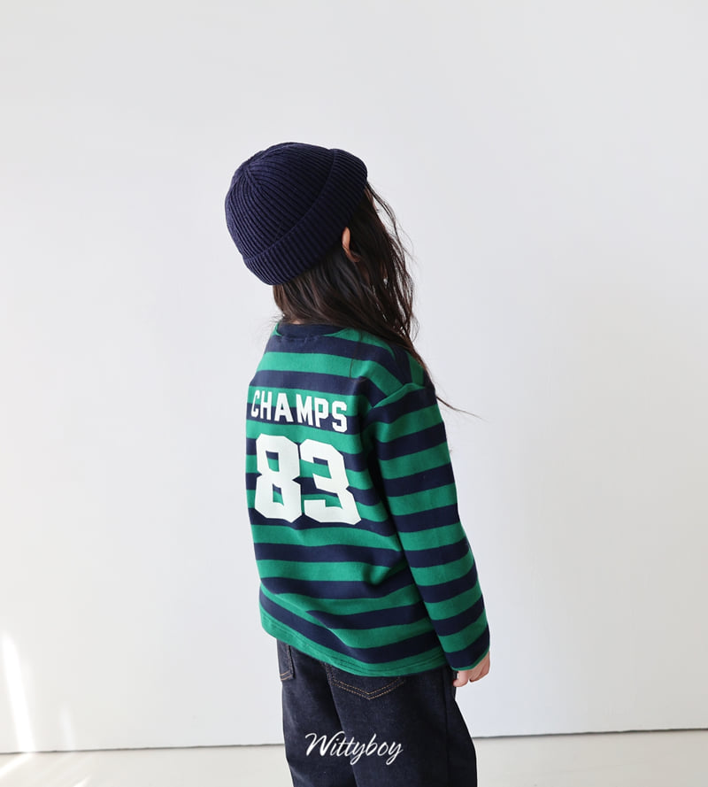 Witty Boy - Korean Children Fashion - #discoveringself - Champ ST Tee - 11