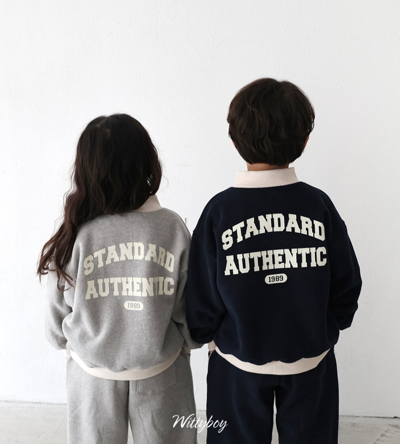 Witty Boy - Korean Children Fashion - #discoveringself - Stand Fleece Anorak - 10