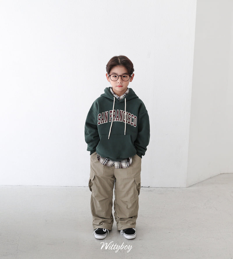 Witty Boy - Korean Children Fashion - #discoveringself - San Francisco Hoodie - 3