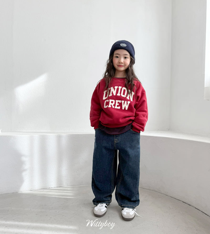 Witty Boy - Korean Children Fashion - #fashionkids - Snow Span Denim Pants - 10
