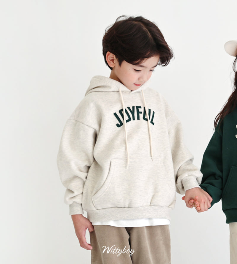 Witty Boy - Korean Children Fashion - #fashionkids - Joyful Hoodie - 7