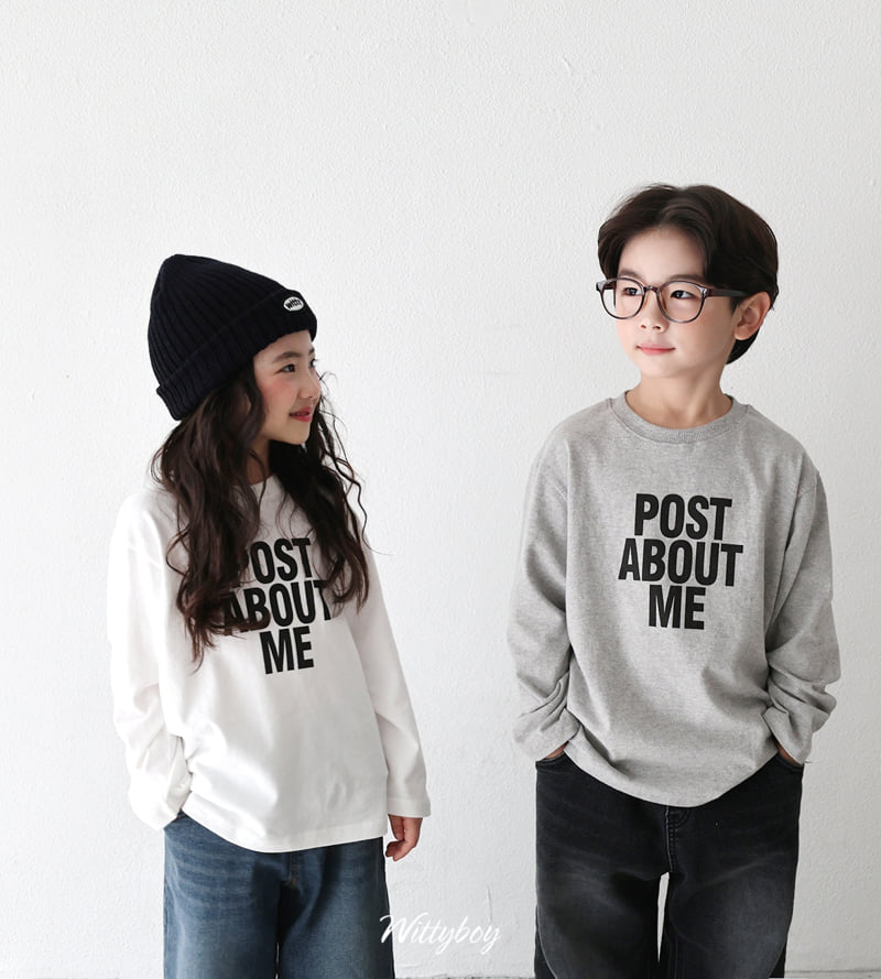 Witty Boy - Korean Children Fashion - #fashionkids - Post Tee