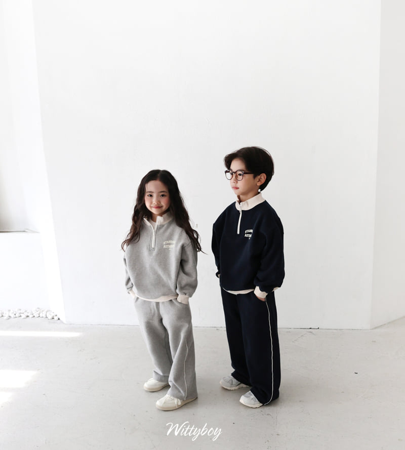 Witty Boy - Korean Children Fashion - #fashionkids - Stand Fleece Anorak - 11