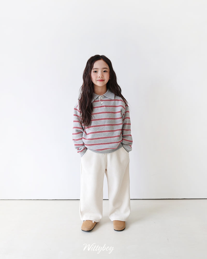Witty Boy - Korean Children Fashion - #kidsshorts - Soft Corduroy Pants - 12