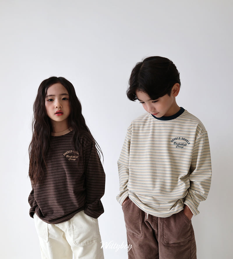 Witty Boy - Korean Children Fashion - #kidsshorts - Edison Peach ST Tee - 10
