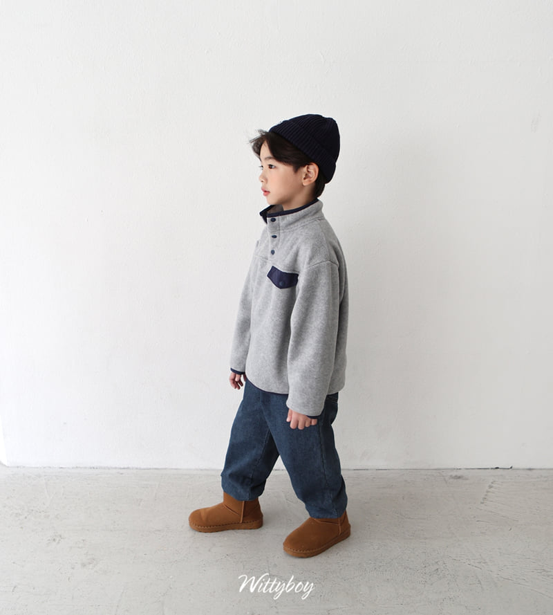 Witty Boy - Korean Children Fashion - #kidsshorts - Camp Fleece Anorak - 9