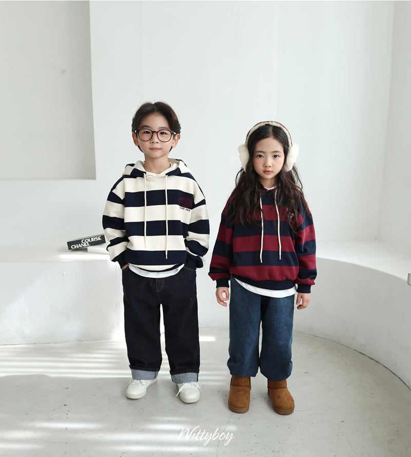 Witty Boy - Korean Children Fashion - #kidsshorts - Winter Hip Selvage Pants - 7