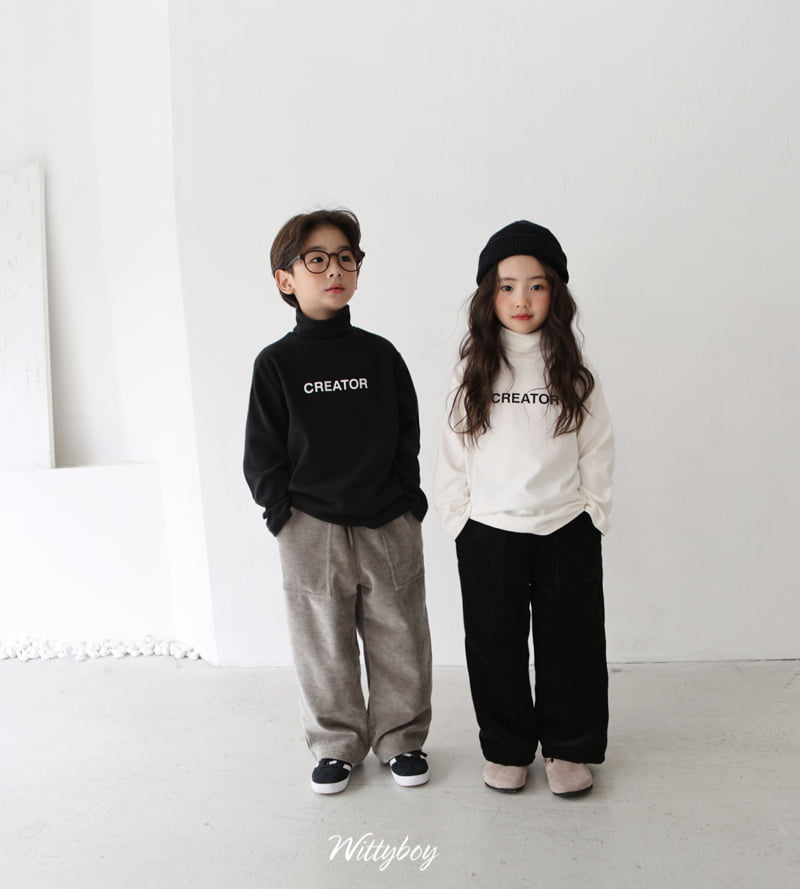 Witty Boy - Korean Children Fashion - #kidsshorts - Mio Futter Pants - 5