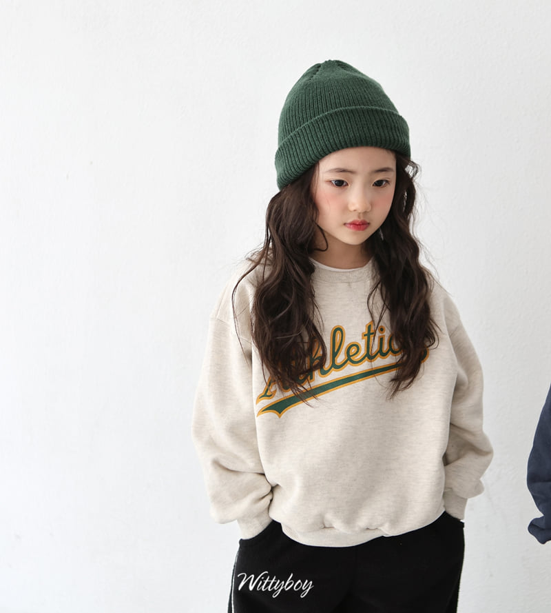Witty Boy - Korean Children Fashion - #kidsshorts - Athletic Sweatshirt - 7