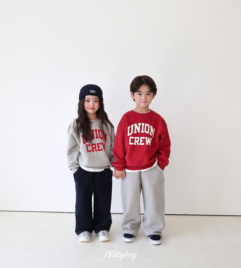 Witty Boy - Korean Children Fashion - #kidsstore - Union Sweatshirt - 3