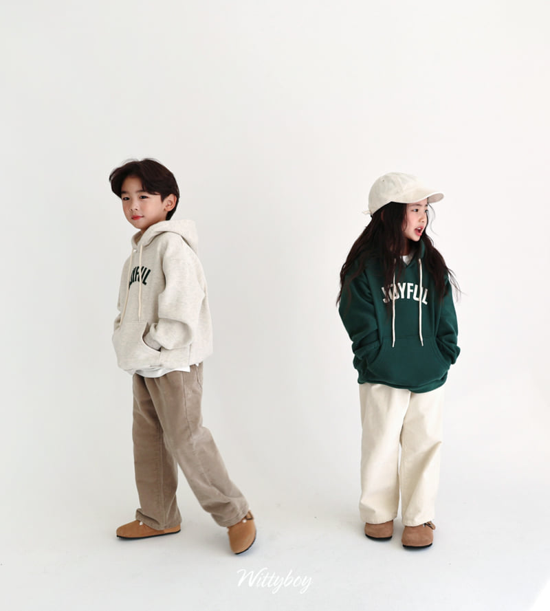 Witty Boy - Korean Children Fashion - #kidsstore - Joyful Hoodie - 9