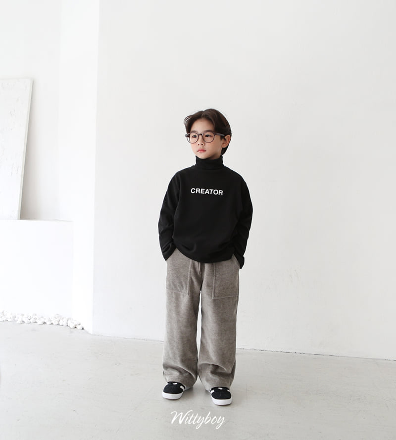 Witty Boy - Korean Children Fashion - #kidsstore - Mio Futter Pants - 6