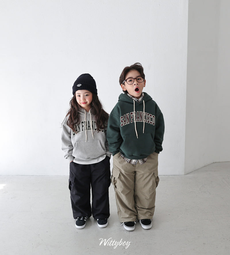 Witty Boy - Korean Children Fashion - #kidsstore - San Francisco Hoodie - 6