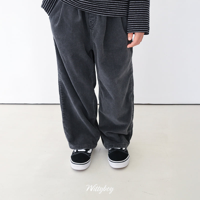 Witty Boy - Korean Children Fashion - #kidzfashiontrend - Abel Corduroy Pants - 7