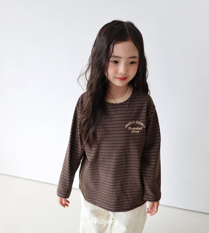 Witty Boy - Korean Children Fashion - #kidzfashiontrend - Edison Peach ST Tee - 12