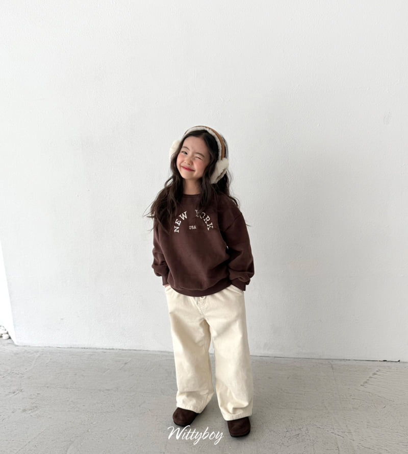 Witty Boy - Korean Children Fashion - #kidzfashiontrend - Creamy Corduroy Pants - 3