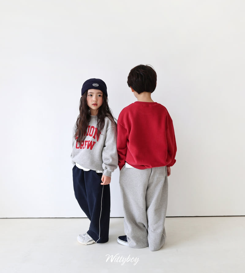 Witty Boy - Korean Children Fashion - #littlefashionista - Union Sweatshirt - 6