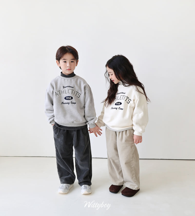 Witty Boy - Korean Children Fashion - #littlefashionista - Training Sweatshirt - 10